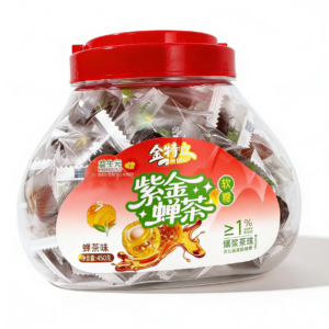 蝉茶风味蜜香0添加软糖  450g